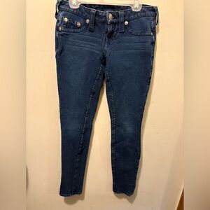 True Religion low rise skinny jeans sz‎ 24